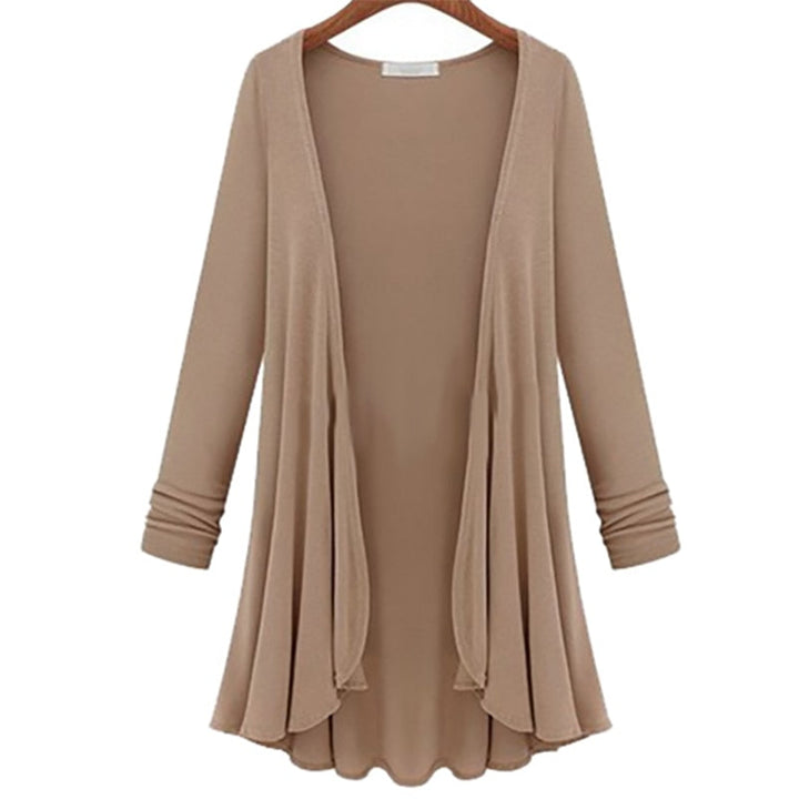 Dámský cardigan s volánky – Podzimní kouzlo Elena