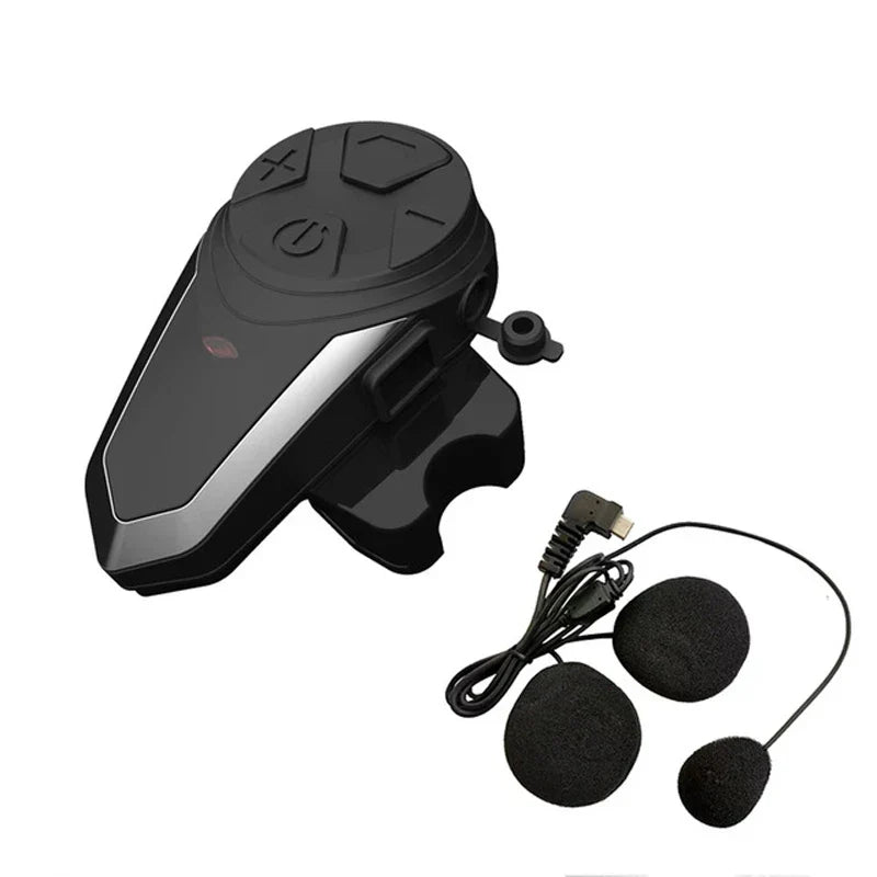 Bluetooth interkom pro motocyklovou helmu s FM a dosahem 1000 m – RoadLink S3
