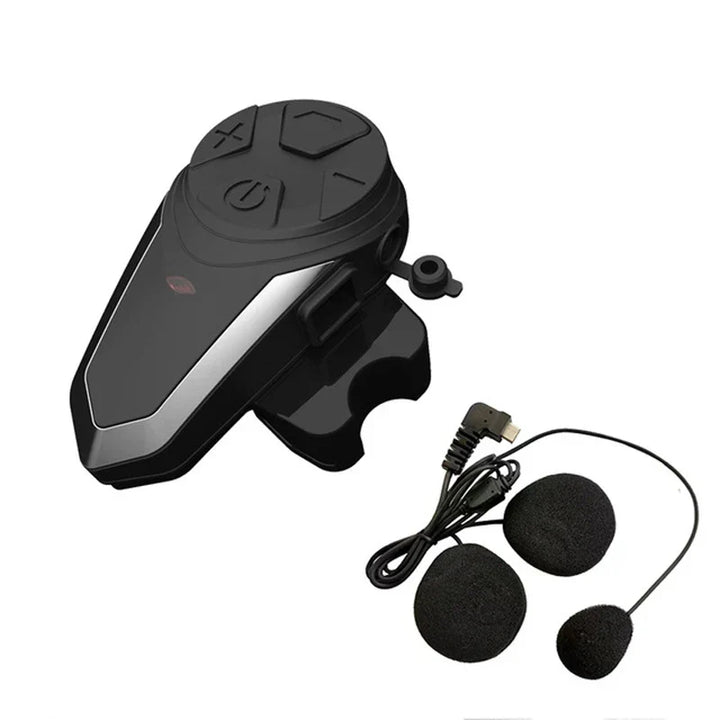 Bluetooth interkom pro motocyklovou helmu s FM a dosahem 1000 m – RoadLink S3