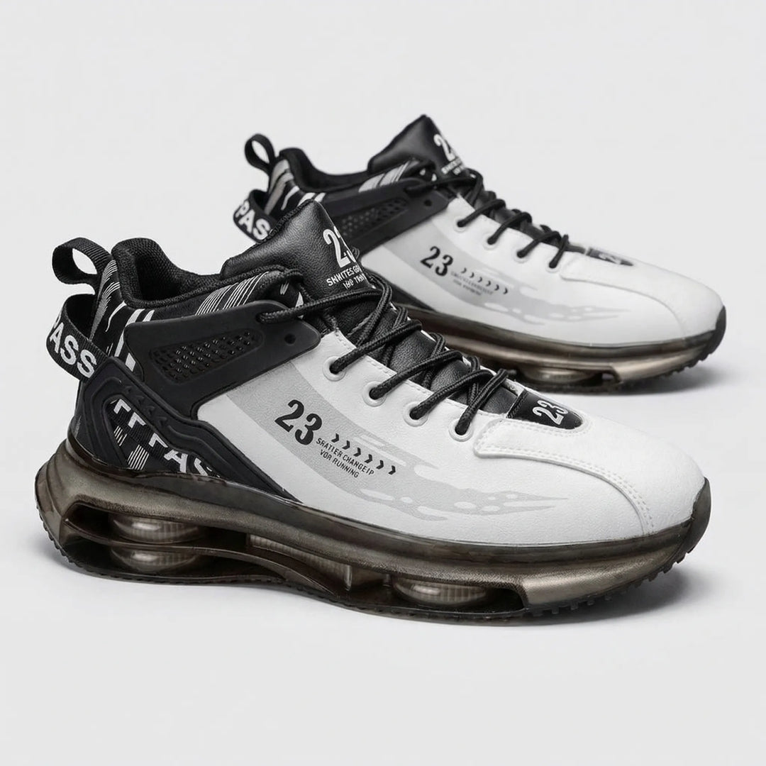 High-Ankle Lace-Up Sneaker - Carlos