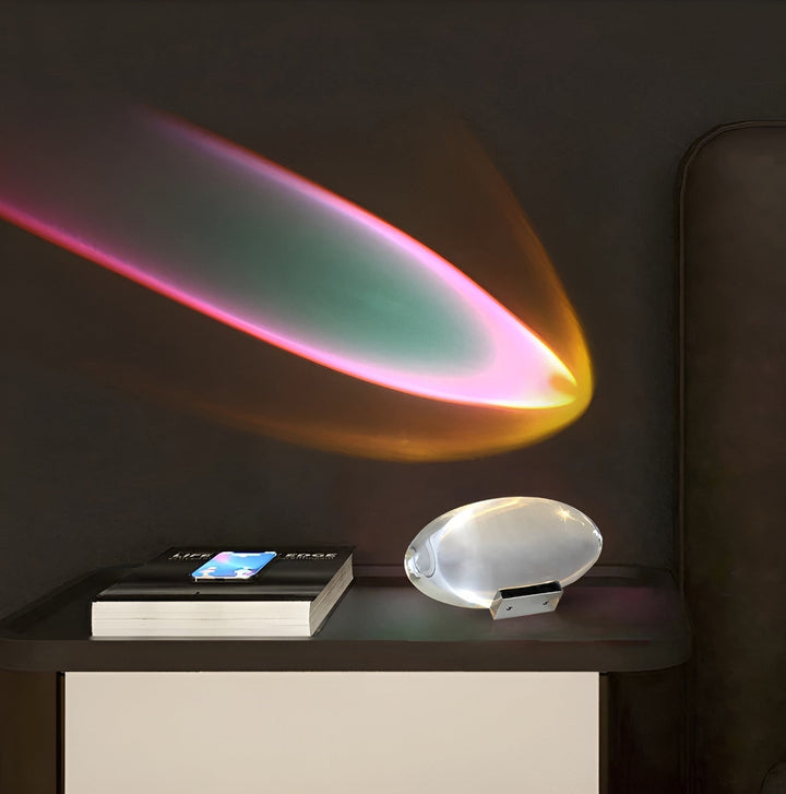 Prizmatická projekční lampa s LED – Lunara
