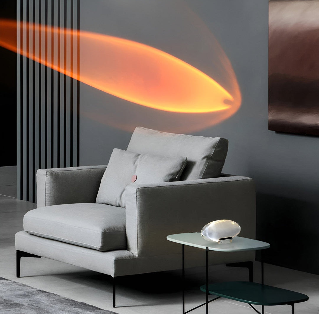 Prizmatická projekční lampa s LED – Lunara