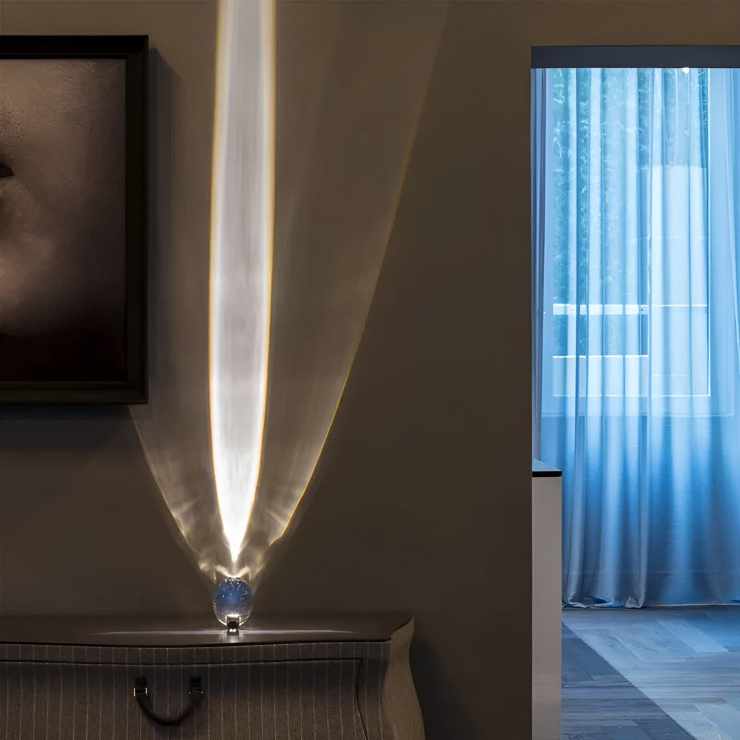 Prizmatická projekční lampa s LED – Lunara