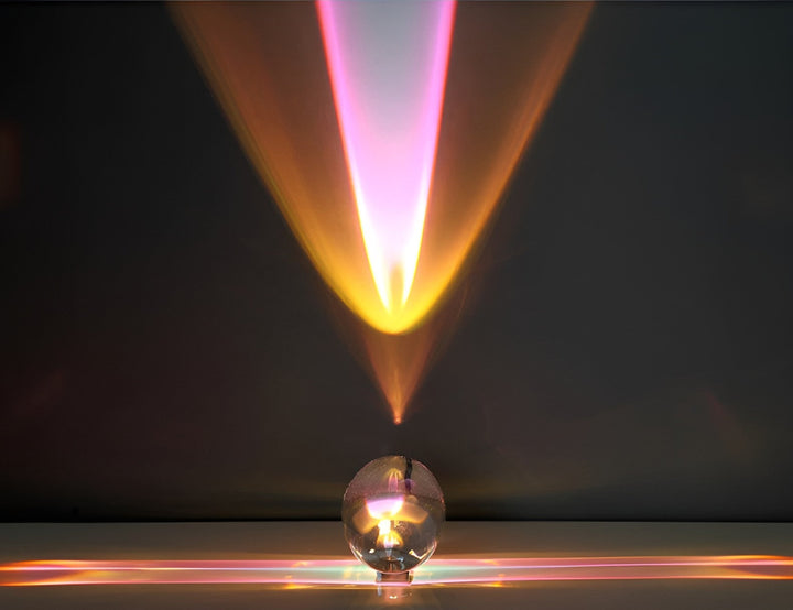 Prizmatická projekční lampa s LED – Lunara