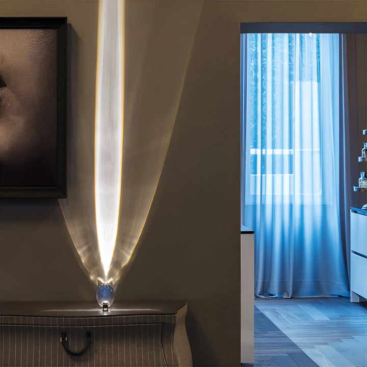 Prizmatická projekční lampa s LED – Lunara