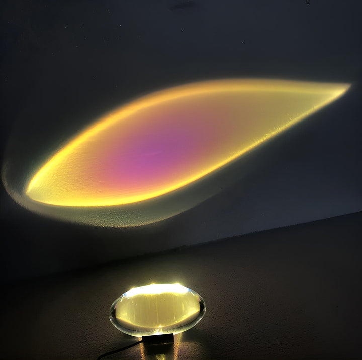 Prizmatická projekční lampa s LED – Lunara