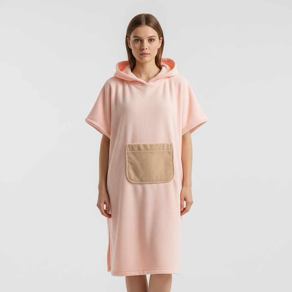 Hooded Fleece Poncho - FleeceCover