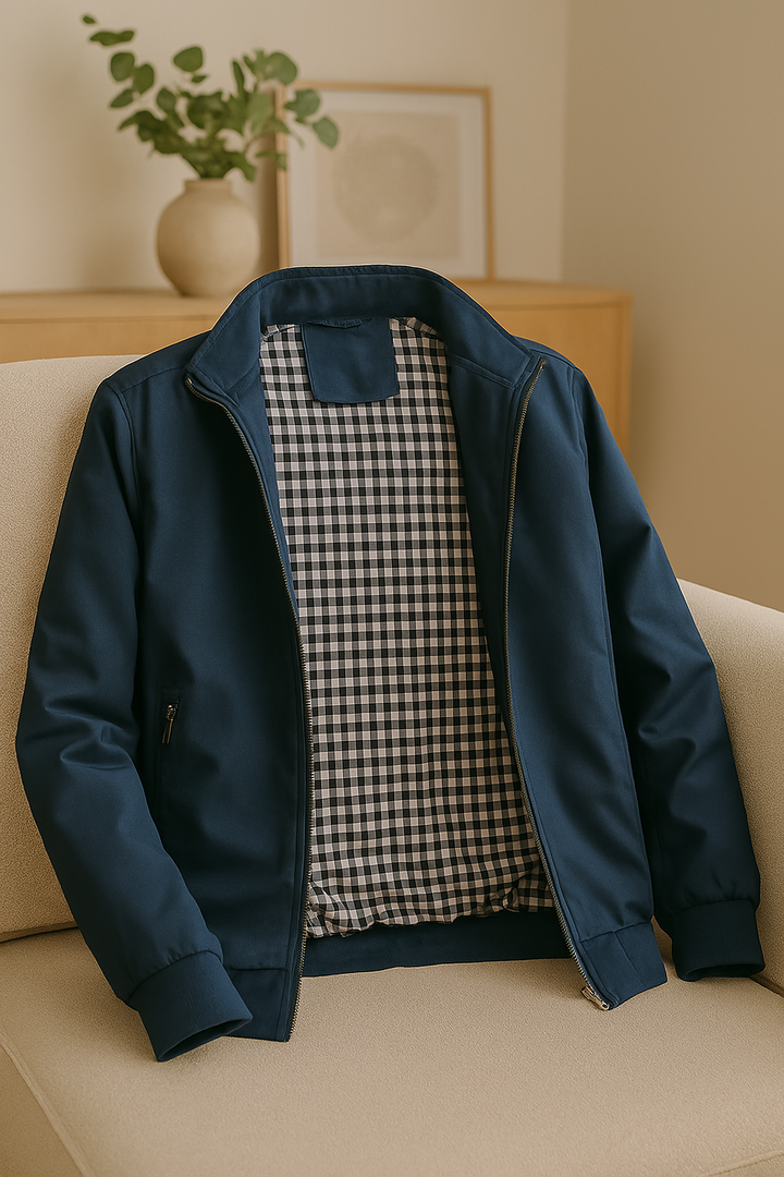 Pánská slim fit bomber bunda – lehká, stylová a perfektní na jaro a podzim