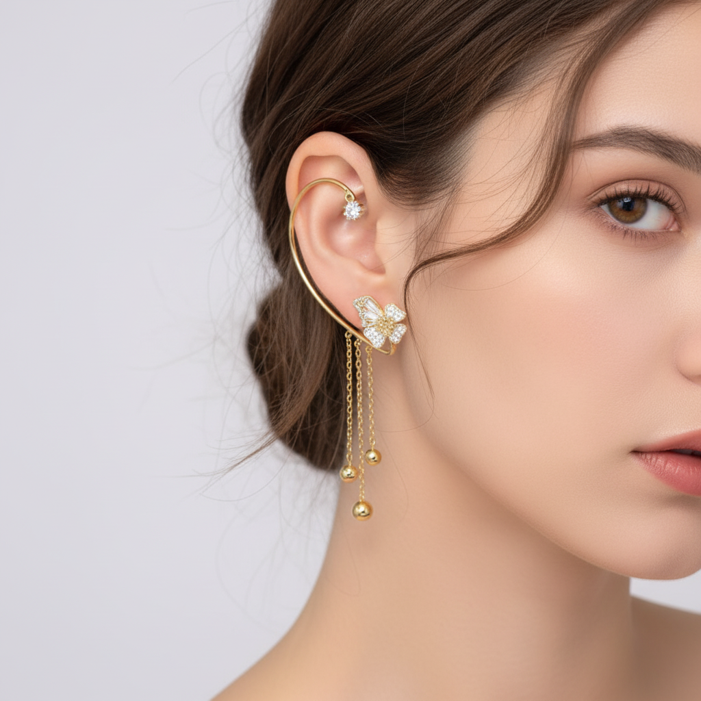 Hypoallergene Ohrringe - GlimmerWings 