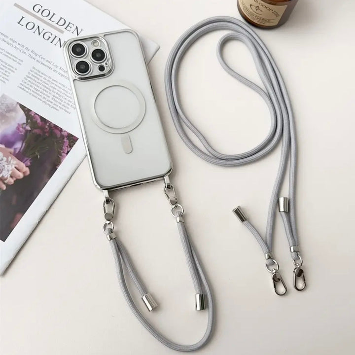 MagSafe taška na telefon pro iPhone s popruhem – Halo (1+1 ZDARMA)