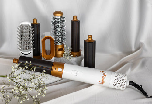 7-in-1 fénová kadeřnická štětka & Airstyler – Lyra