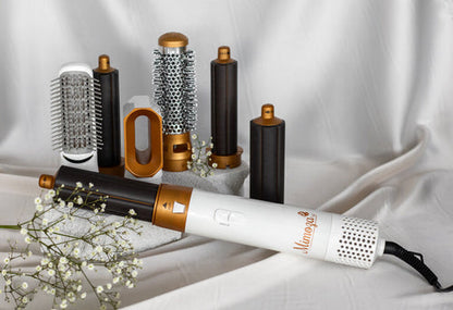 7-in-1 fénová kadeřnická štětka & Airstyler – Lyra