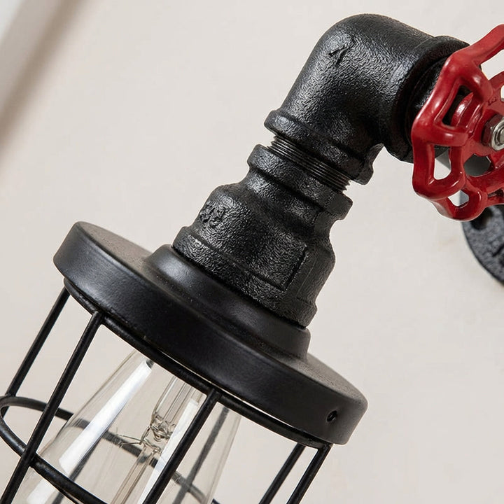 Industrial Style Wall Sconce -  Aurelume