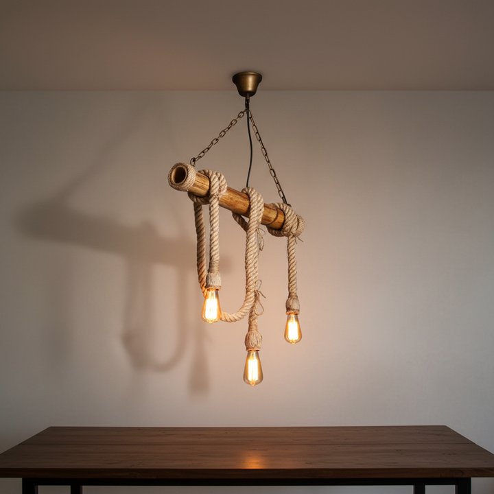 Industrieller Rope Stil - BambooLume