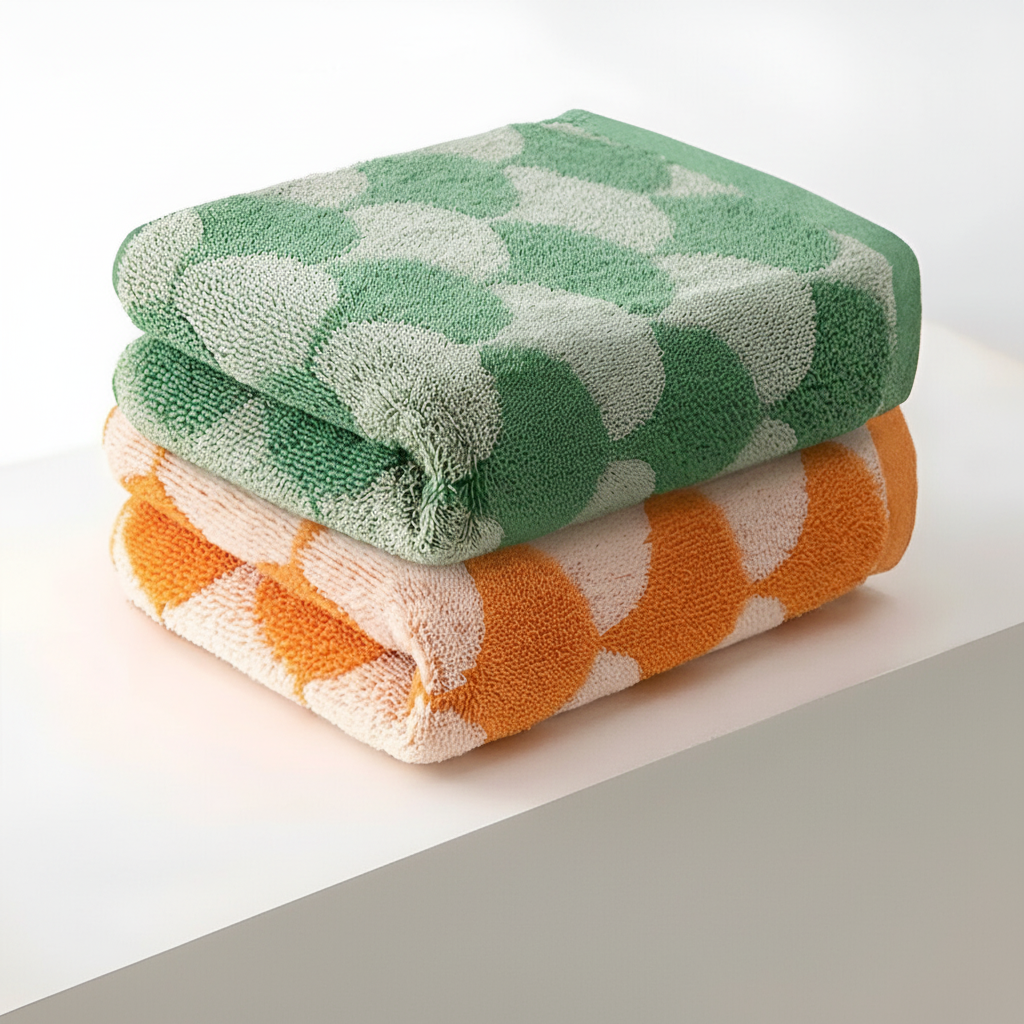 Jacquard-Baumwollhandtuch - FanTowel