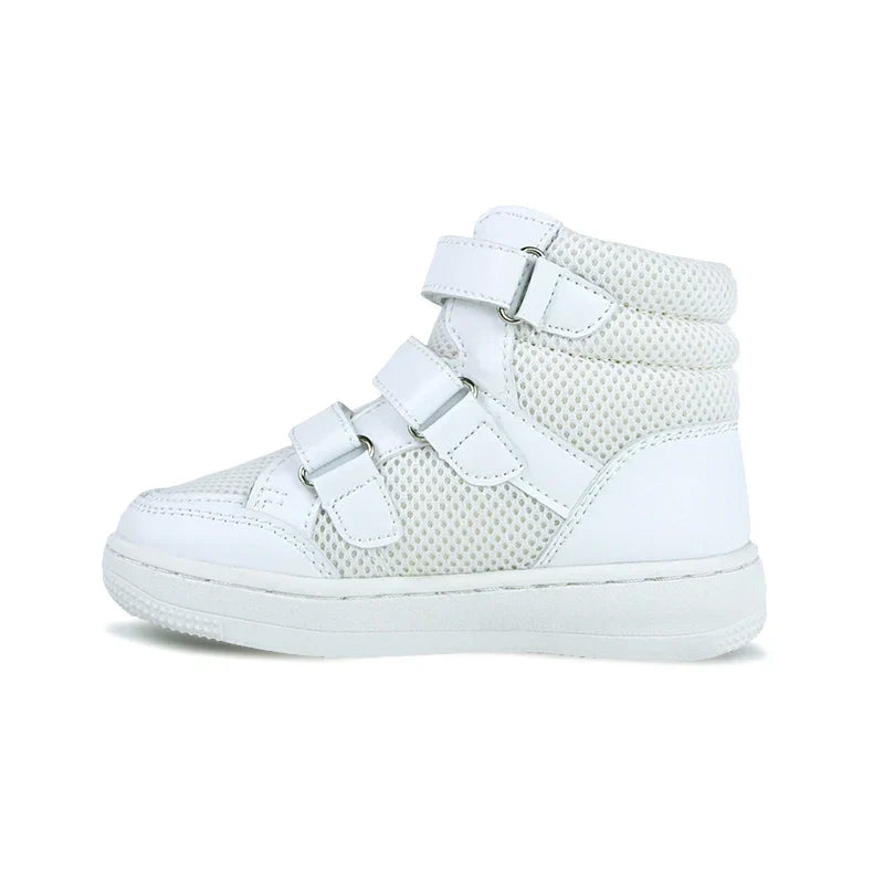 Dětské ortopedické kožené boty na suchý zip – Milo