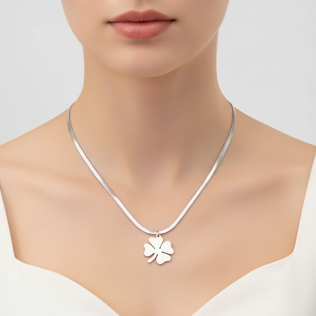 Kette Mit Schlange-Klinge - CloverCharm 