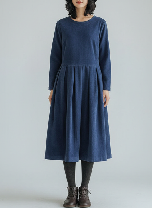 Klassisches Corduroy Kleid - Charmdress 