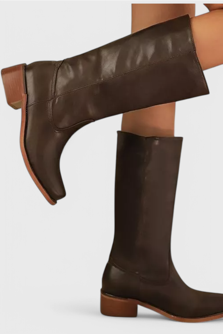 Kniehoher Schlupfstiefel - Jennifer