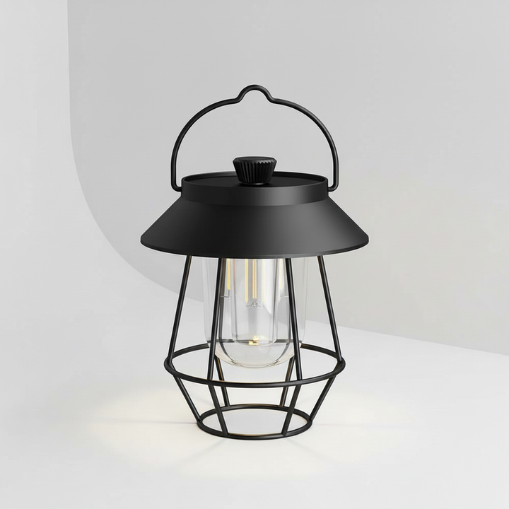 Kompakte Retro Campinglampe - CampAura