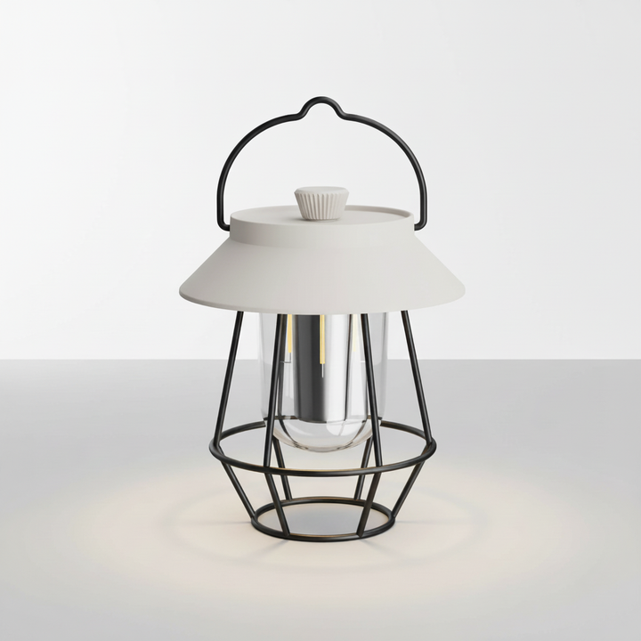 Kompakte Retro Campinglampe - CampAura