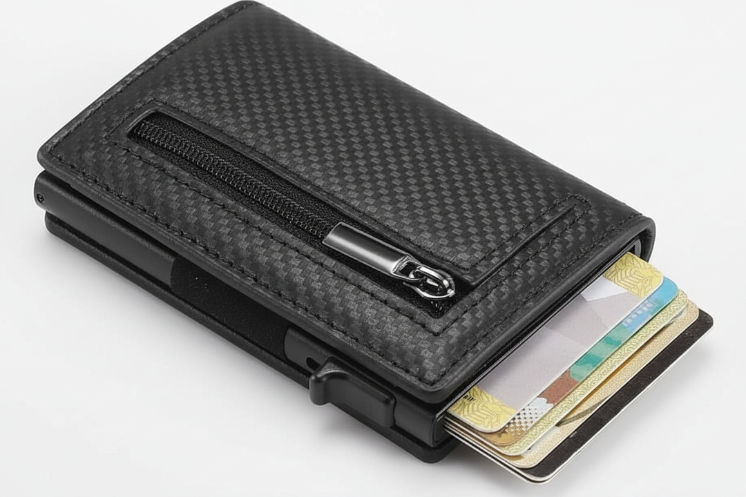 Kompaktowy Portfel Skórzany - SafeWallet 