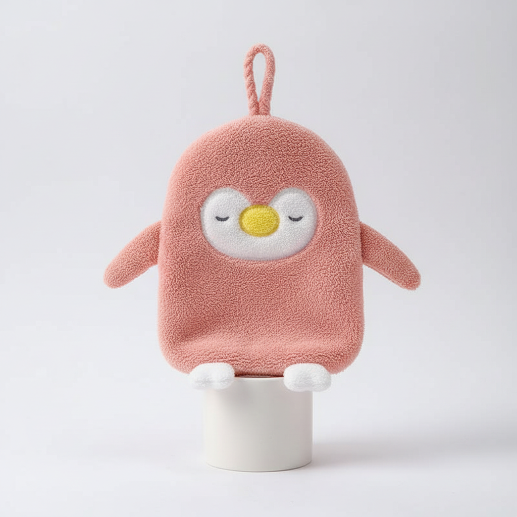 Korallfleece Handtuch - PenguinTowel