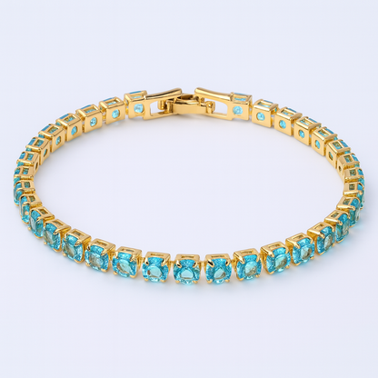 Kovový náramek | Náramek s tenisovou řetízkou