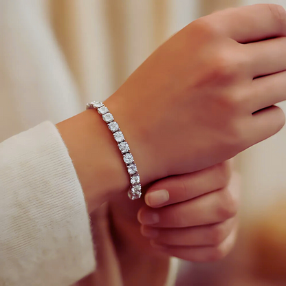 Kovový náramek | Náramek s tenisovou řetízkou