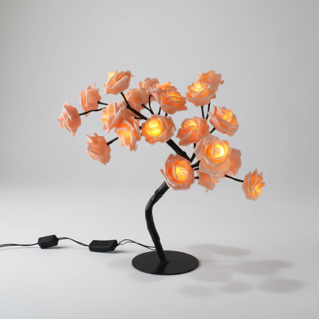 Künstlicher Rosenbaum Lampe - RoseAura