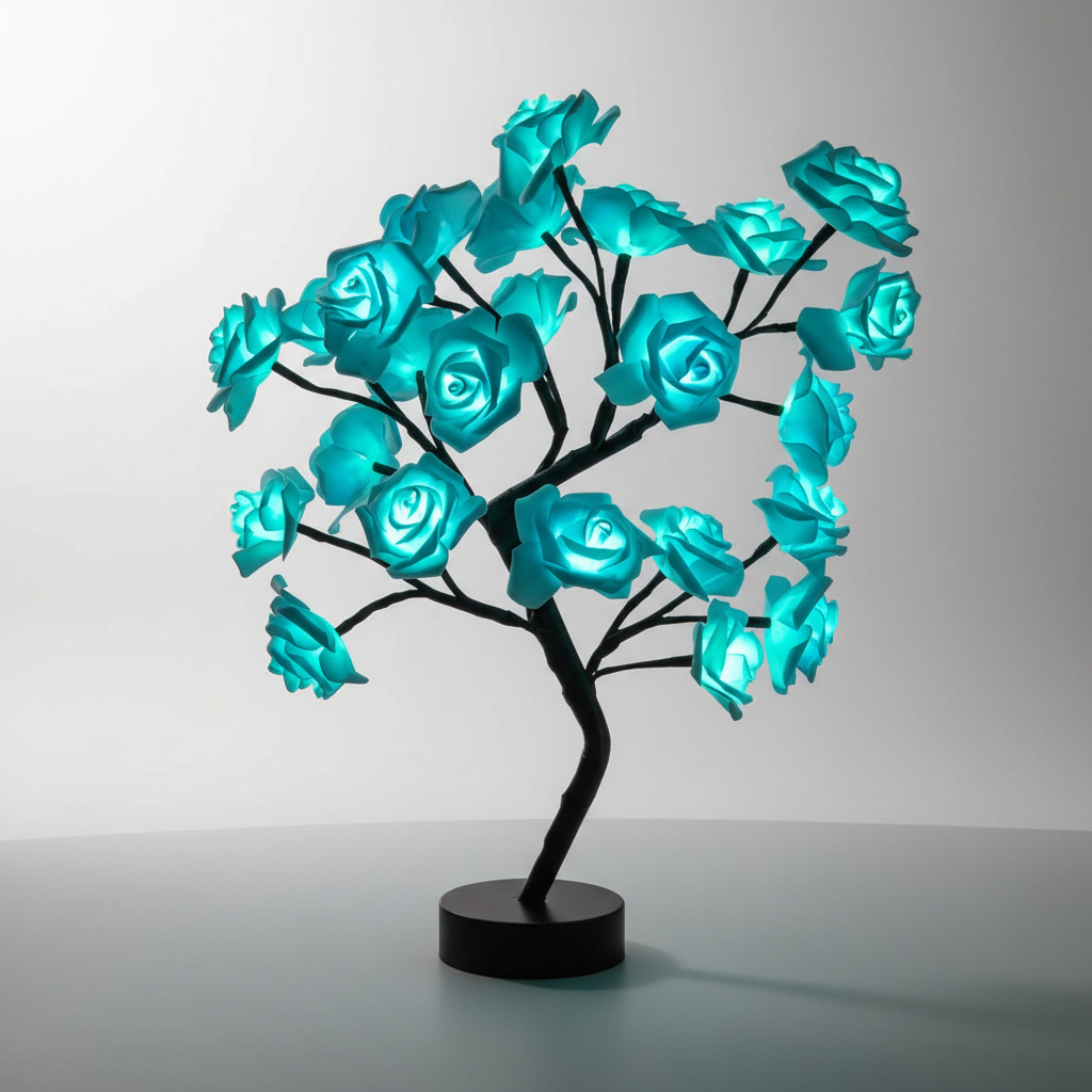 Künstlicher Rosenbaum Lampe - RoseAura