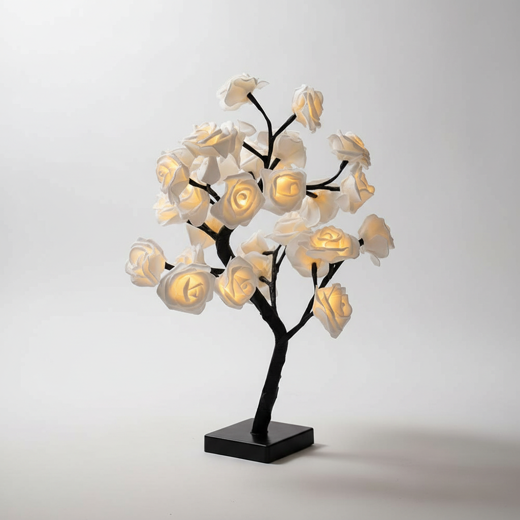 Künstlicher Rosenbaum Lampe - RoseAura