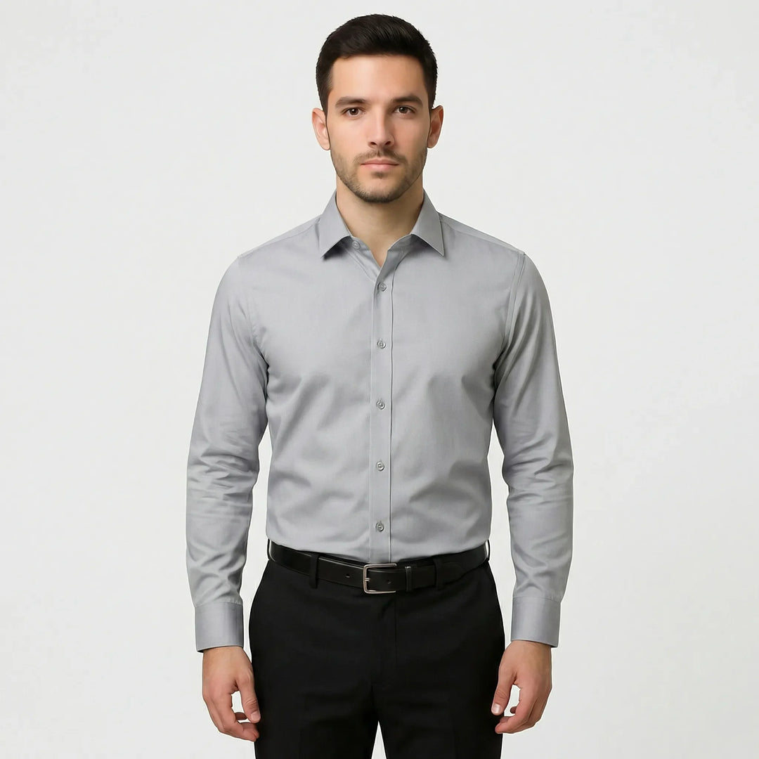 Langarm Slim Fit Hemd - Kian