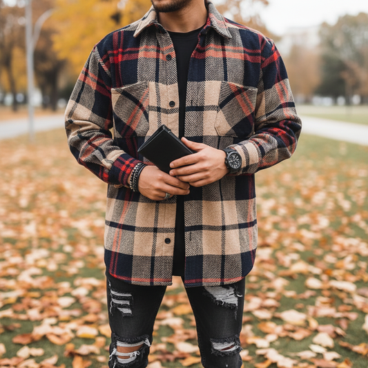 Langarm Mit Rautenmuster - Fabian