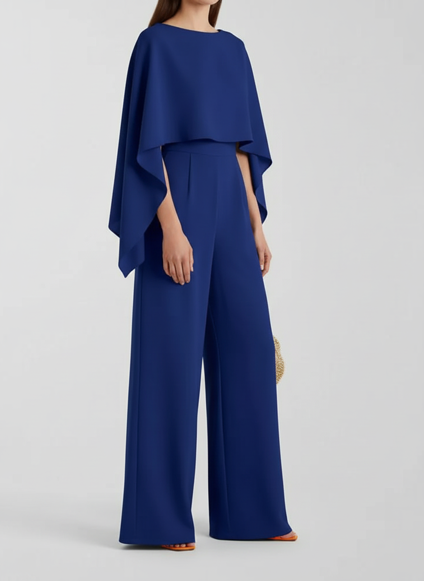 Langärmliger Jumpsuit - FigureGlam 