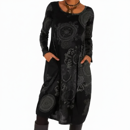 Langärmliges Boho-Kleid - BohoCharm 