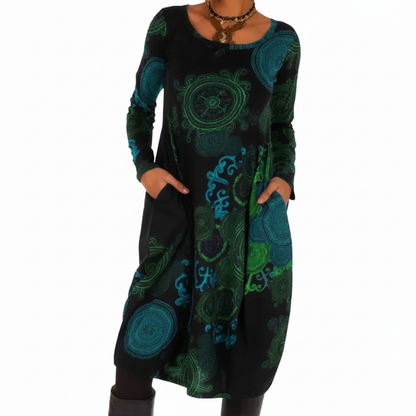 Langärmliges Boho-Kleid - BohoCharm 