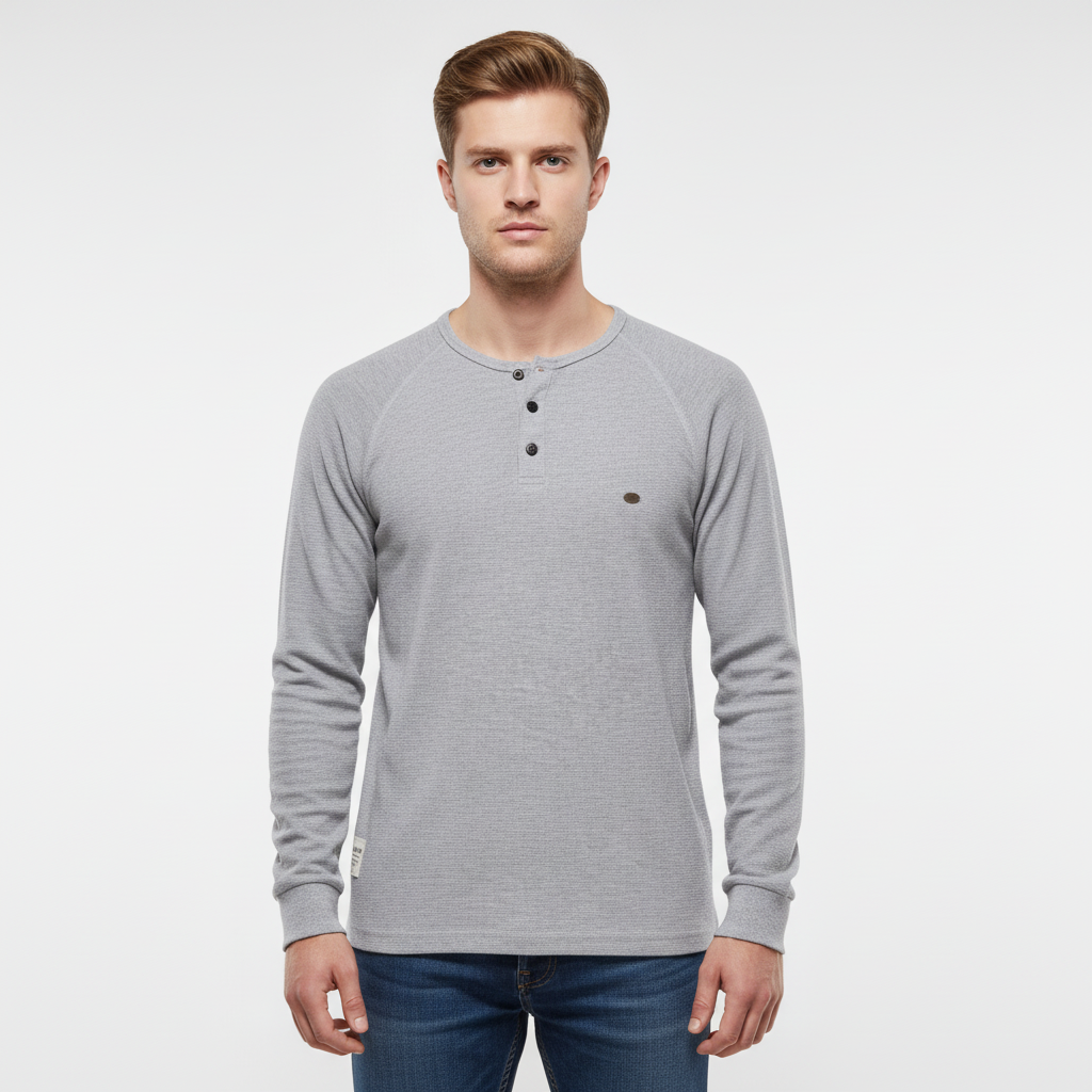 Langärmliges Herren-Shirt - Theo