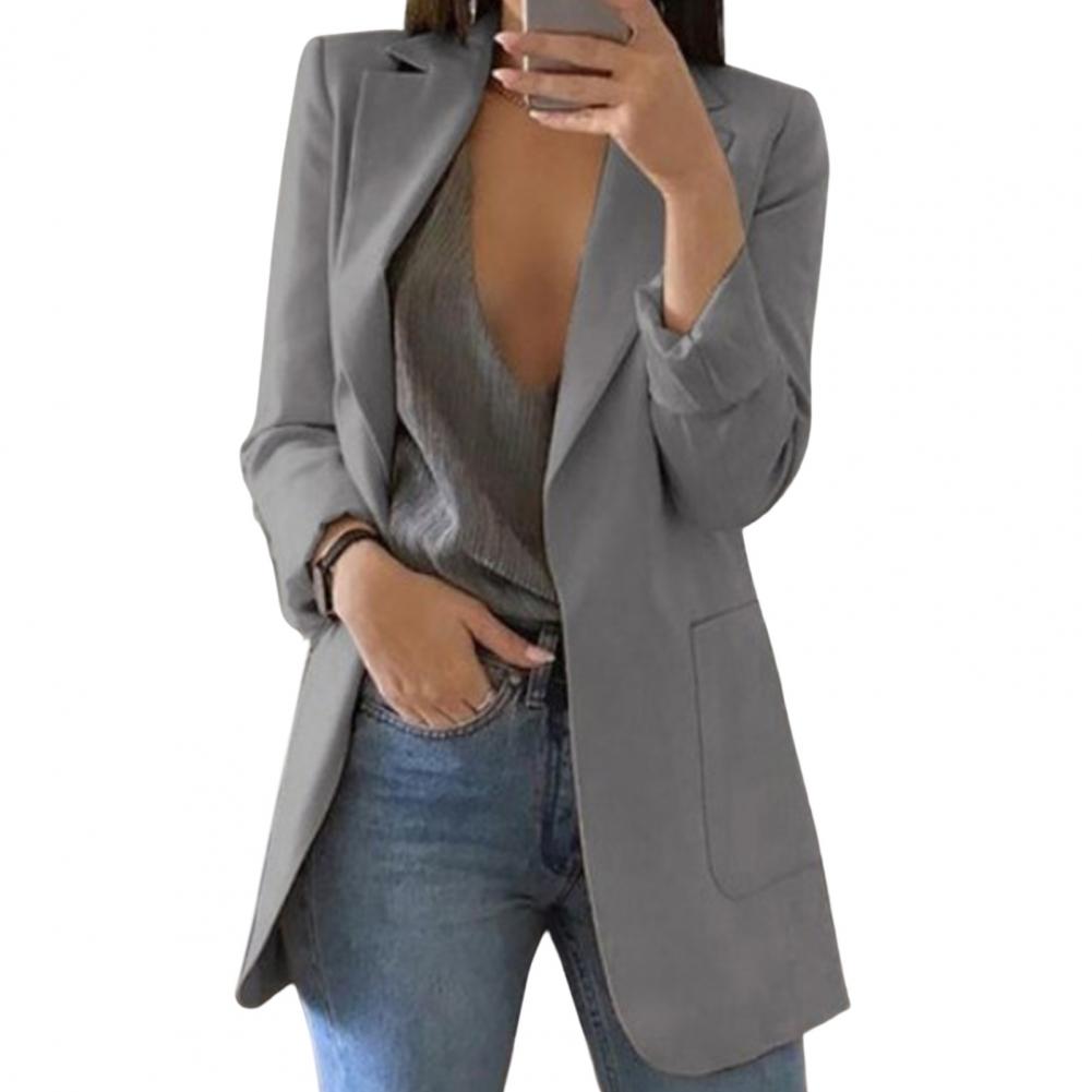 Podzimní dámský blazer – Marita v dýňové oranžové