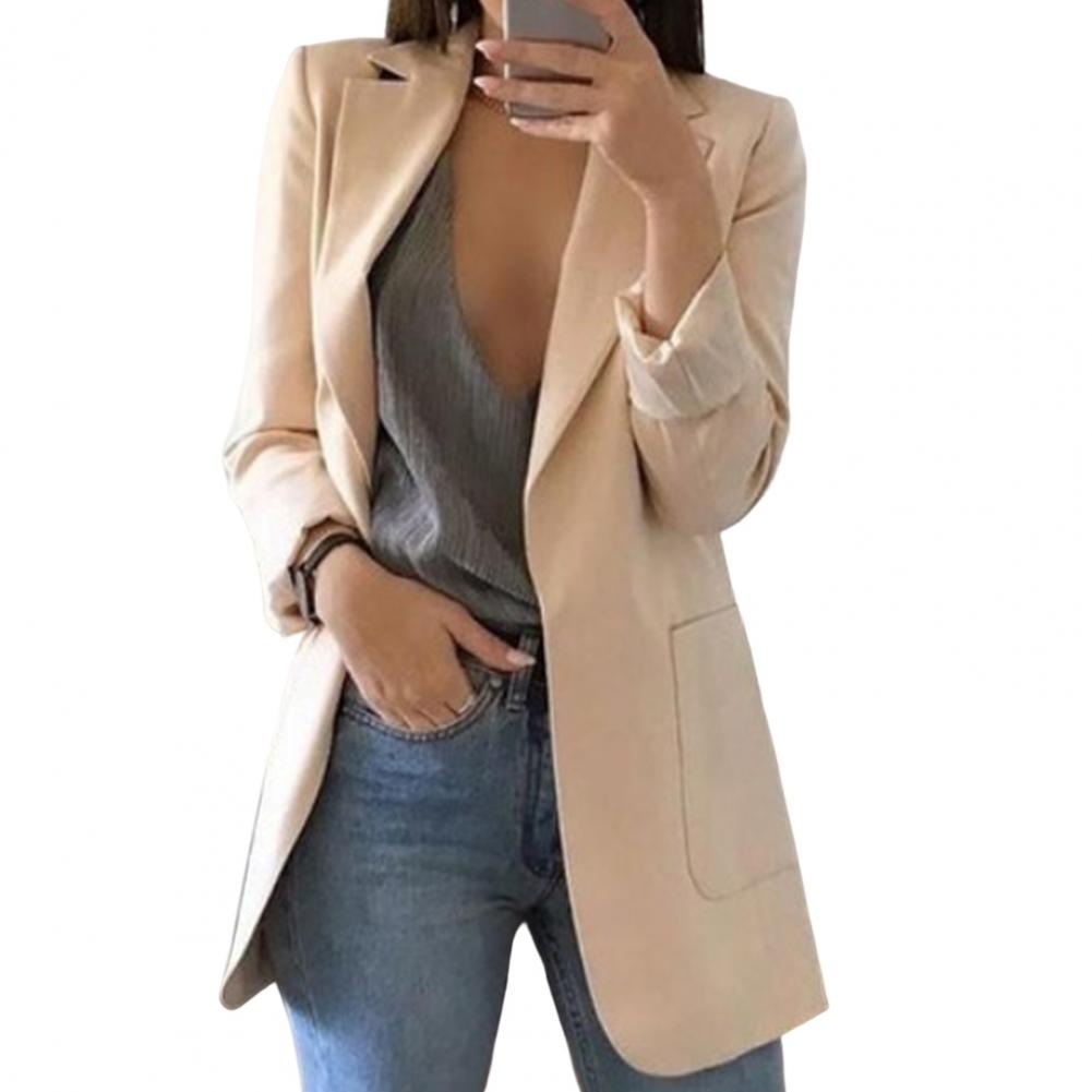 Podzimní dámský blazer – Marita v dýňové oranžové