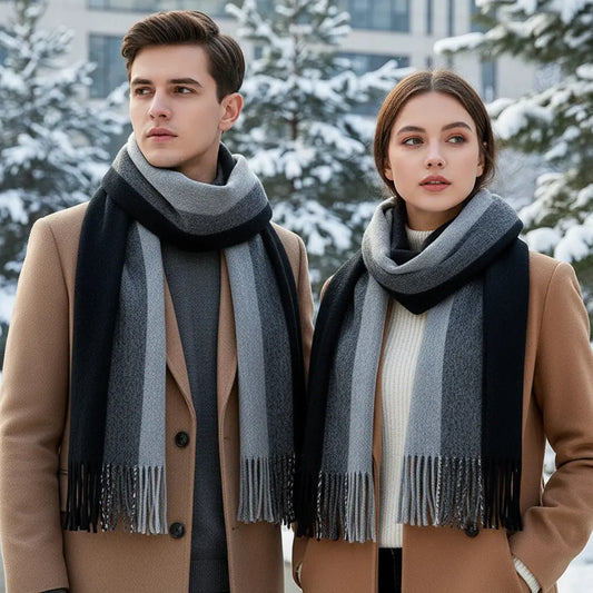 Dlouhý kašmírový šátek - CashmereHaven