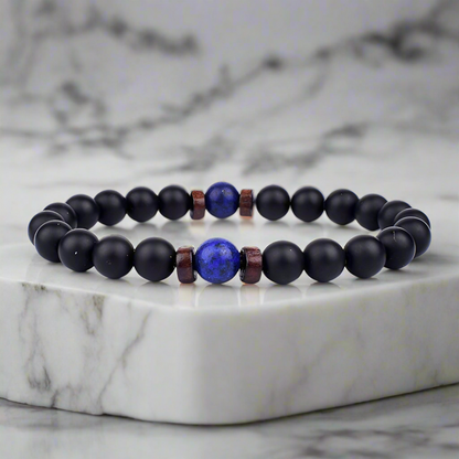 Lávoví muži | Přírodní náramek z lávových kamenů