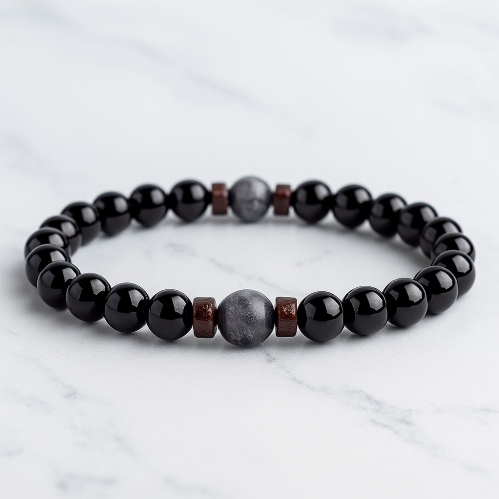 Lávoví muži | Přírodní náramek z lávových kamenů