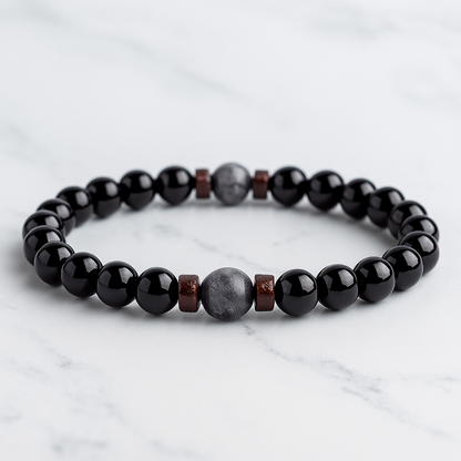 Lávoví muži | Přírodní náramek z lávových kamenů