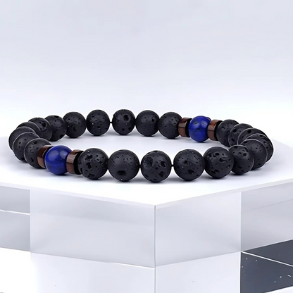 Lávoví muži | Přírodní náramek z lávových kamenů