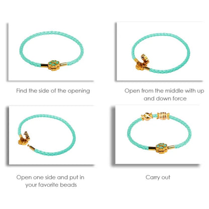 Lederarmband Mit Charme - LuckyBracelet 