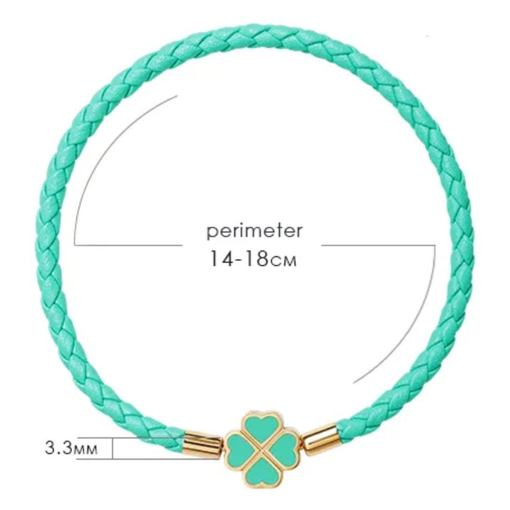 Lederarmband Mit Charme - LuckyBracelet 
