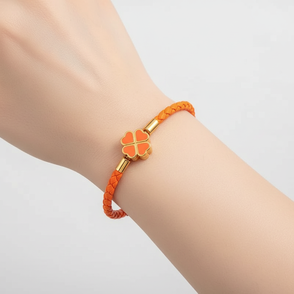 Lederarmband Mit Charme - LuckyBracelet 