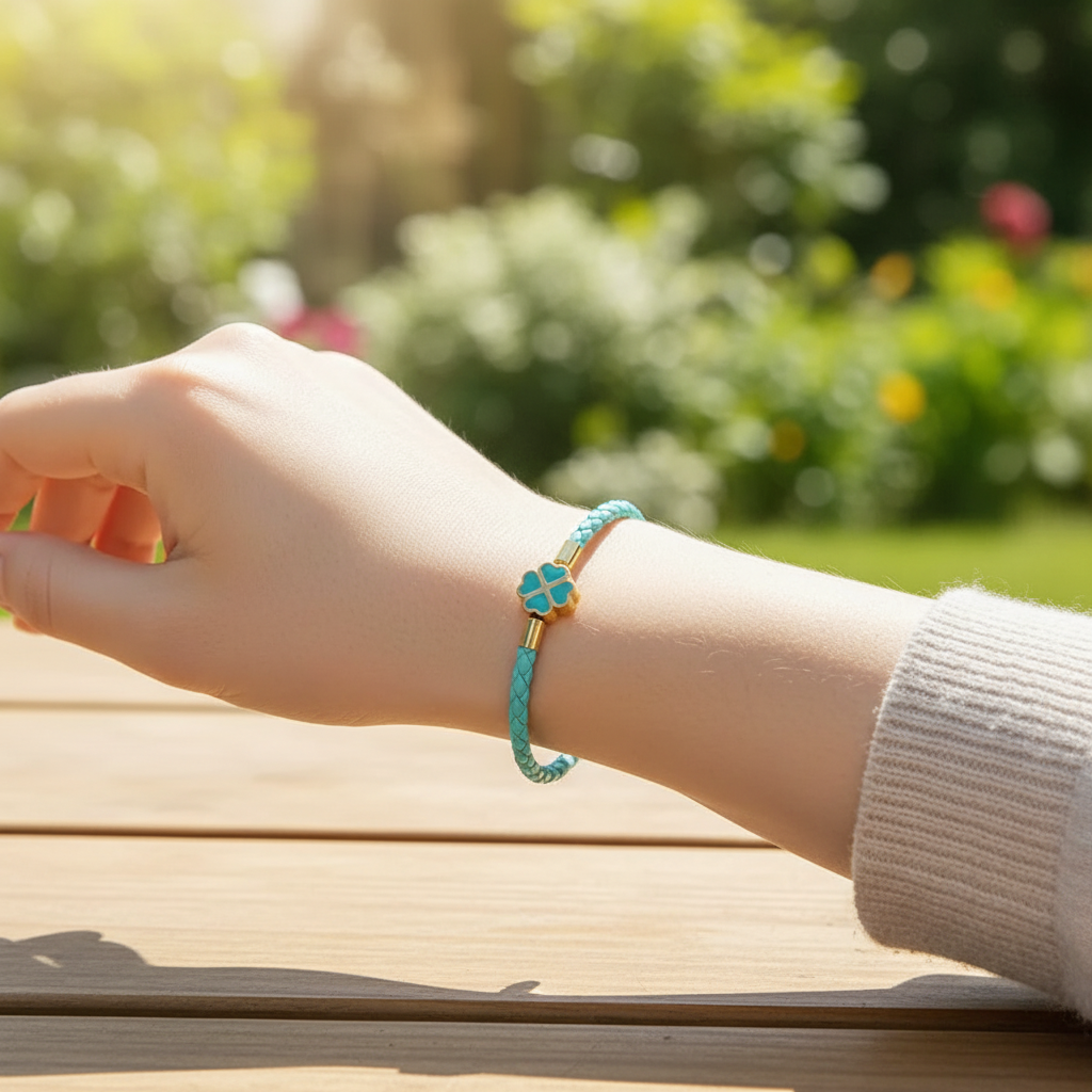 Lederarmband Mit Charme - LuckyBracelet 