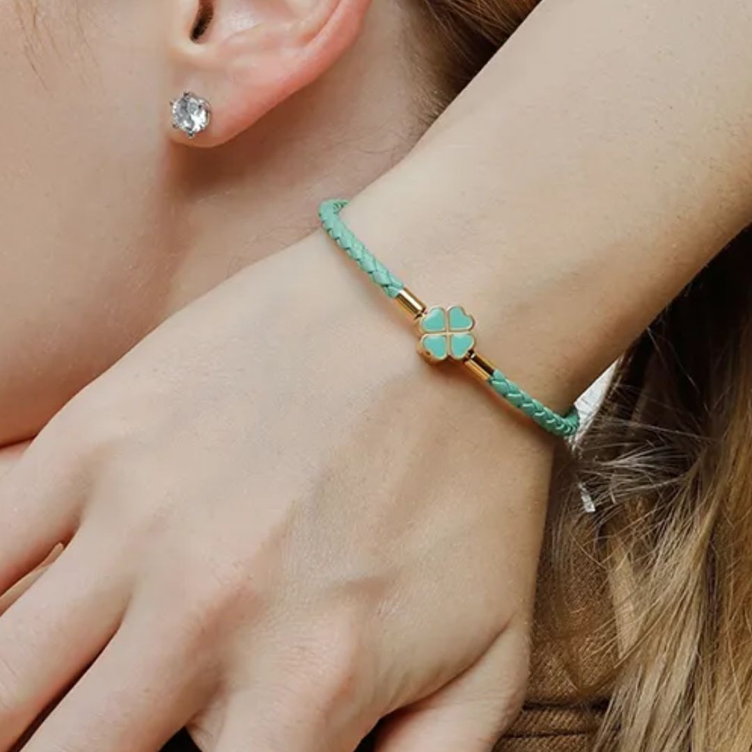 Lederarmband Mit Charme - LuckyBracelet 